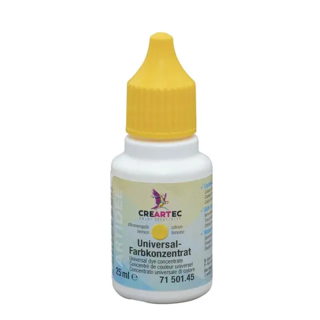 Creartec Συμπυκνωμένη Χρωστική - Lemon Yellow - 25ml