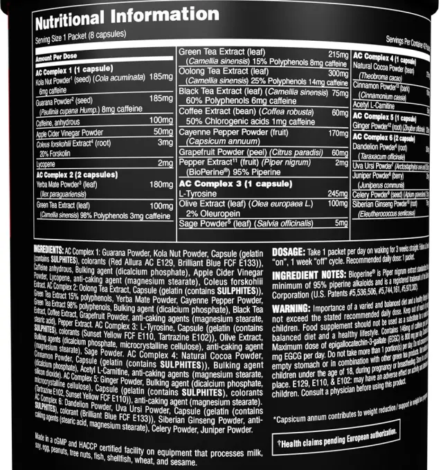 Universal Nutrition Animal Cuts 2
