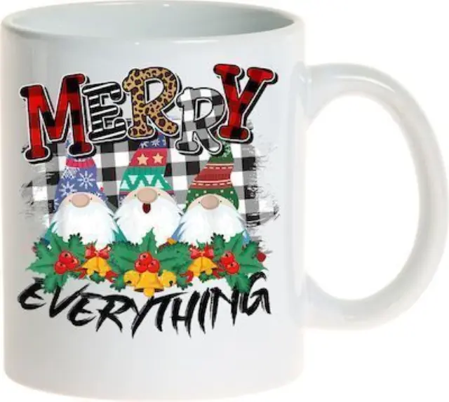 κούπα κεραμική χριστουγεννιάτικη merry christmas (κωδ. 3588)
