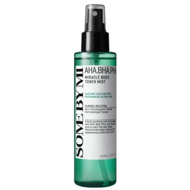 Some By Mi - Aha, Bha, Pha Miracle Body Toner Mist 140ml
