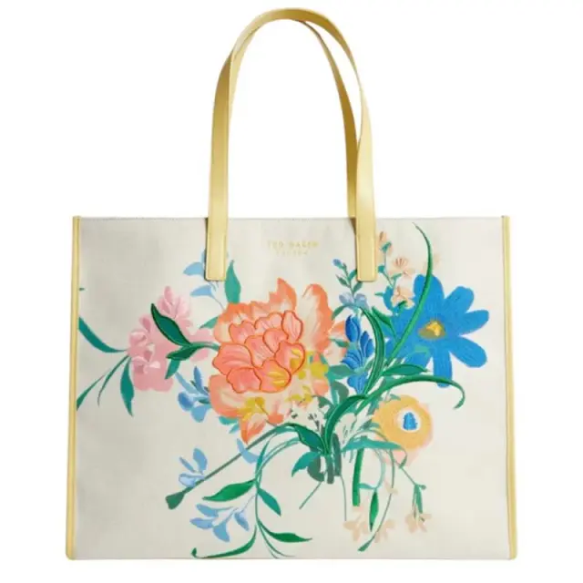 Γυναικεία Τσάντα Ώμου Ted Baker Floicon Canvas 284057-Natural Multi - One Size
