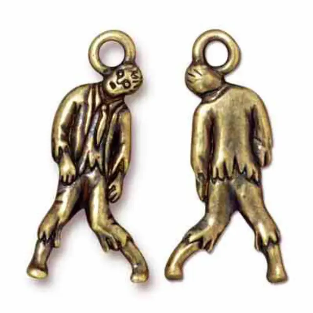 Διακοσμητικό Χυτό Pewter - Zombie - Brass - 1τεμ