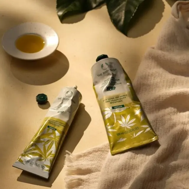 The Body Shop Hemp Vegan Rescuing Hand Cream 3