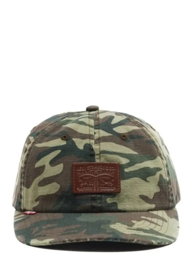 Relaxed Dad Heritage Cap PHALAROPE CAMO PRINT V2 DEMITASSE - 1 3