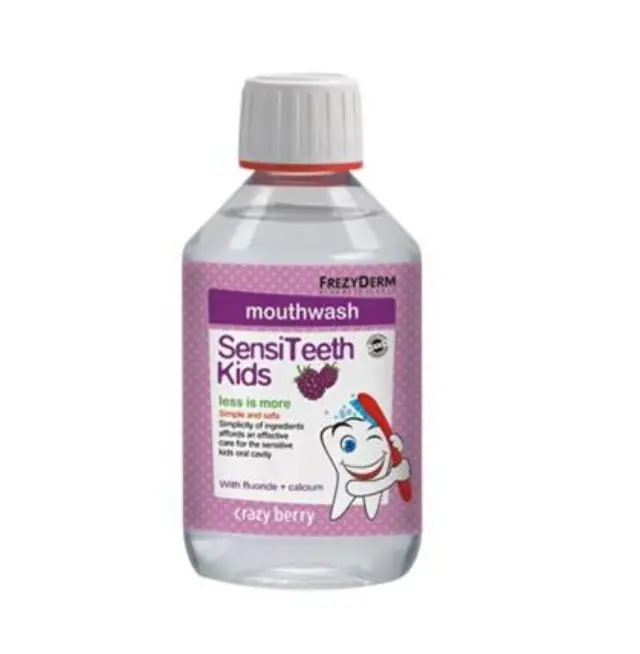 Frezyderm | SensiTeeth Kids Mouthwash | Στοματικό διάλυμα κατά της τερηδόνας, για παιδιά από 3 ετών | 250ml