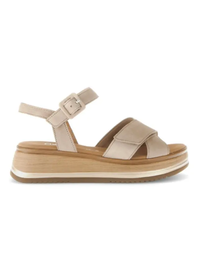 Gabor Πέδιλα Γυναικείο δέρμα Nubuck Μπεζ GAB/62741 30-SAND 3