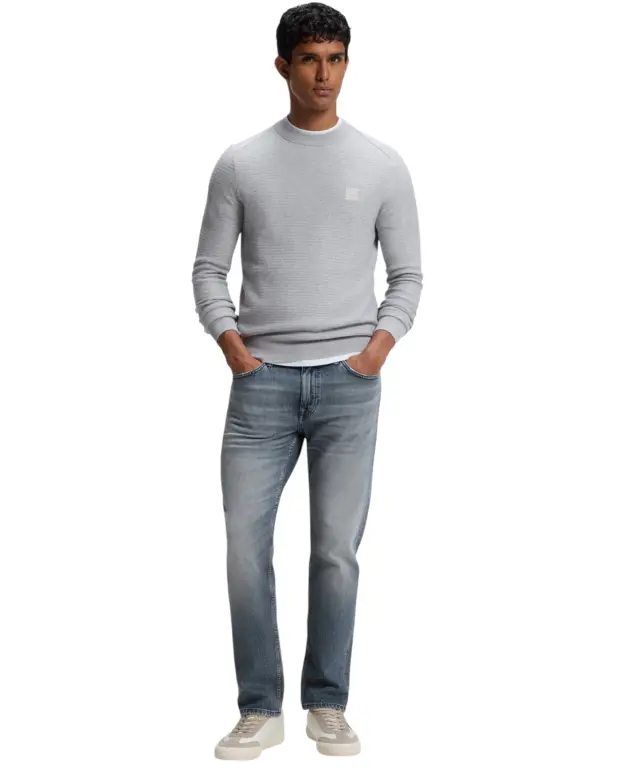 Hugo Boss - Ανδρικό Παντελόνι Τζιν Slim Fit Delaware 50570865-437 Μπλε 3