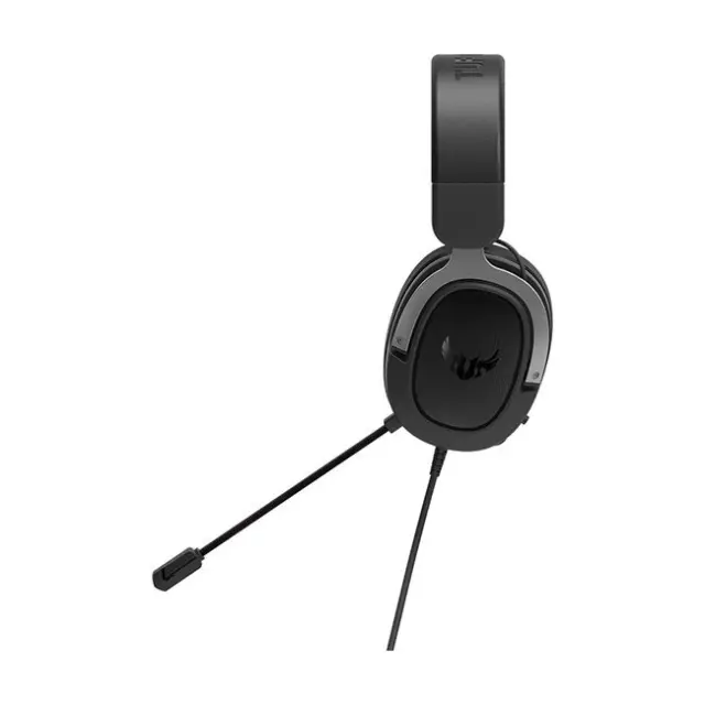 Asus TUF H3 Over Ear Gaming Headset με σύνδεση 3.5mm Gun Metal Grey 2