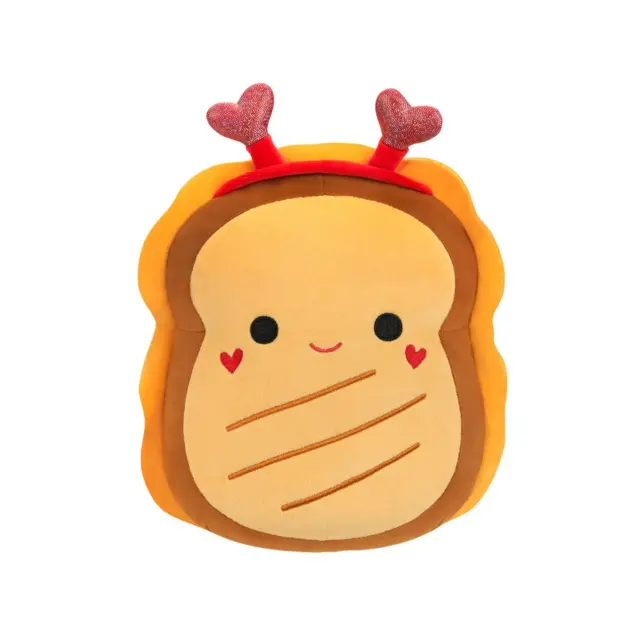 Λούτρινο Squishmallows Valentine W2 13cm Lil Gouda the Grilled Cheese - JWSQ1642