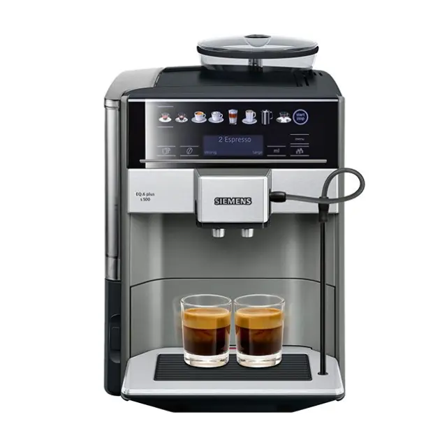 Siemens Αυτόματη Μηχανή Espresso TE655203RW 1500W 19bar Black (TE655203RW)
