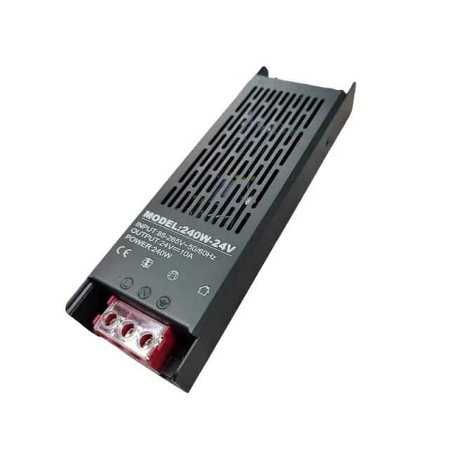Μετασχηματιστής Λωρίδας Φωτός Led 240W Σε 24V - LED Power Supply 0114067 2