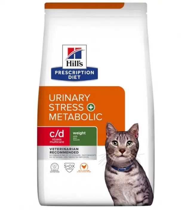 HILL'S PD Feline Urinary Stress + Metabolic c/d - Dry cat food - 1,5 kg