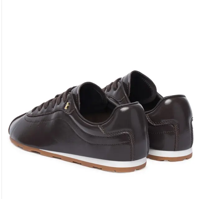 Γυναικεία Δερμάτινα Sneakers Tommy Hilfiger FW0FW09495-BCR Καφέ Καφέ - 39 3