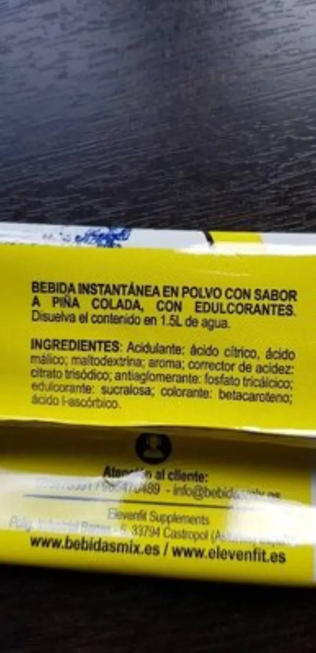 Ρόφημα σε Σκόνη με Γεύση Pina Colada – Elevenfit – 9g 655222219299 2