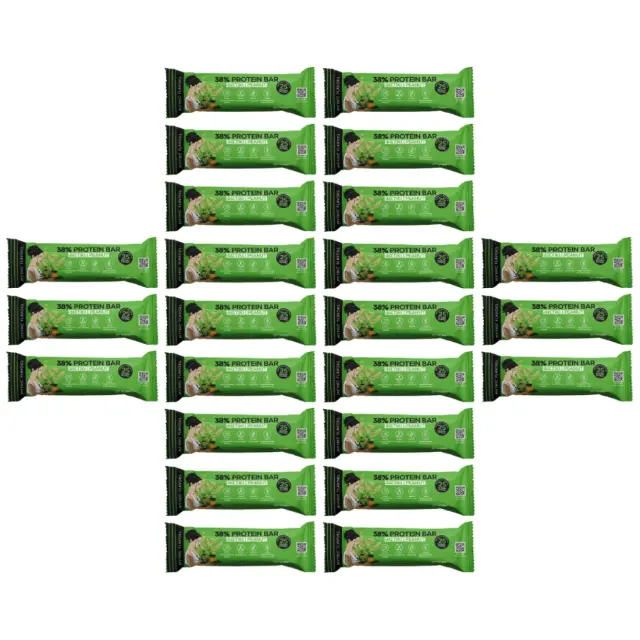 Μπάρες Πρωτεΐνης 38% Φιστίκι & Μέλι • Mythic Flavors • Mega Combo 24 τμχ