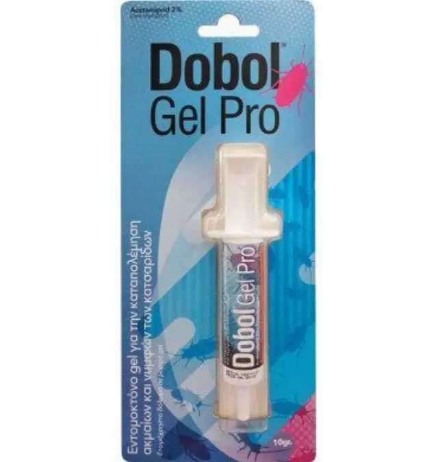DOBOL Gel Pro Εντομοκτόνο Για Την Καταπολέμηση Ακμαίων & Νυμφών Των Κατσαρίδων 10γρ