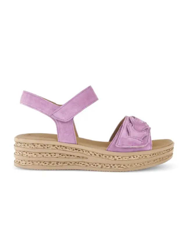 Gabor Πέδιλα Γυναικείο δέρμα Nubuck Μωβ GAB/44553 10-LILA - 36 3