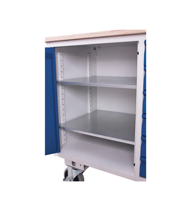 Variofit sw-985.001 Πάγκος Εργασίας Κινητός για Φορτίο Βάρους ως 400kg 3