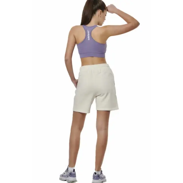 Body Action Women's Gymtech Sweat Shorts Άσπρο 031527-05A (Body Action) 3