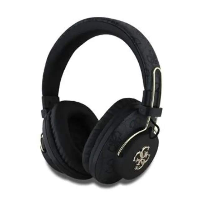 Guess PU 4G Metal Logo ENC Wireless Headphone Black