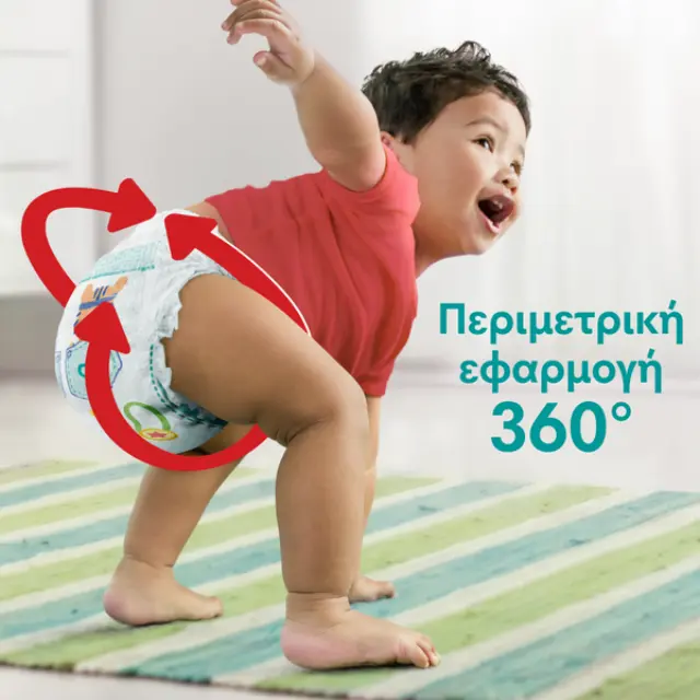 Pampers Premium Care Pants Monthly Πάνες Βρακάκι No. 3 για 6-11kg, 204τμχ 2