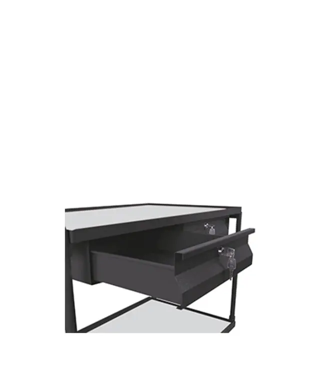 Variofit sw-600.939 Πάγκος Εργασίας Φορητός 2 Επιπέδων για Φορτίο Βάρους ως 250kg 2