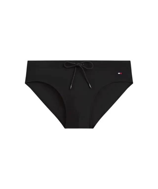 Tommy Hilfiger - Ανδρικό Μαγιό Σλιπ Essential Drawstring Brief UM0UM03726-BDS Μαύρο