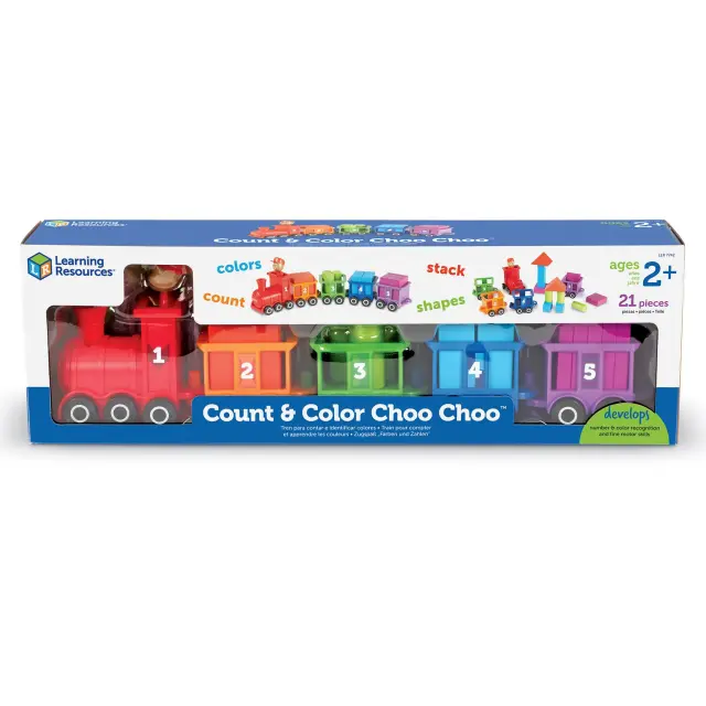 Learning Resources Εκπαιδευτικό Τρενάκι για 2+ ετών LER 7742 3