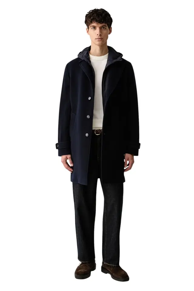 Hugo Boss - Ανδρικό Πλεκτό Πουλόβερ Avac_C1 50578034-131 Εκρού 2