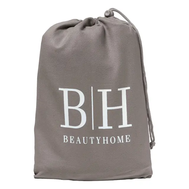 Beauty Home Μπουρνούζι με κουκούλα Mojo Art 3474 Γκρι M 2