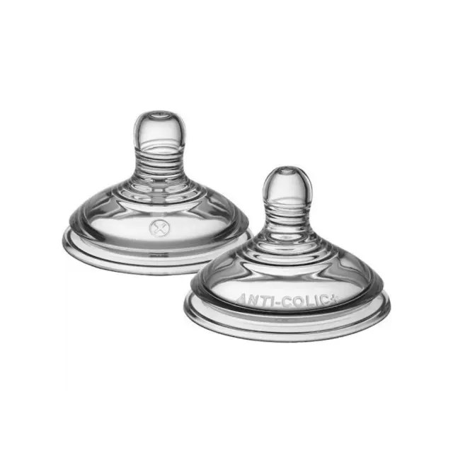 Θηλές Σιλικόνης Anti-Colic Tommee Tippee Μεταβλητή Ροή 2τμχ
