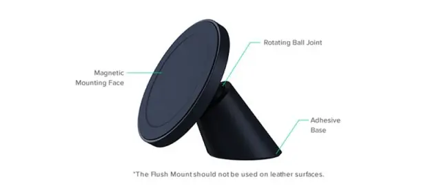iOttie Velox Flush Βάση Στήριξης Κινητού για Ταμπλό 2