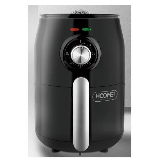 Φριτέζα Αέρος με Αποσπώμενο Κάδο 2lt 1000W Hoomei HM-5355 Μαύρη