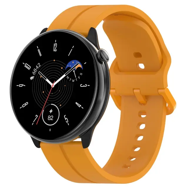Λουράκι Stripe για Smartwatch 20mm-Orange OEM