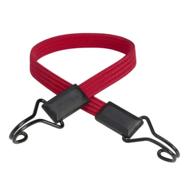 Master Lock 3224EURDAT - Χταπόδι Flat 2 Άκρων 60cm με Διπλό Γάντζο, Κόκκινο
