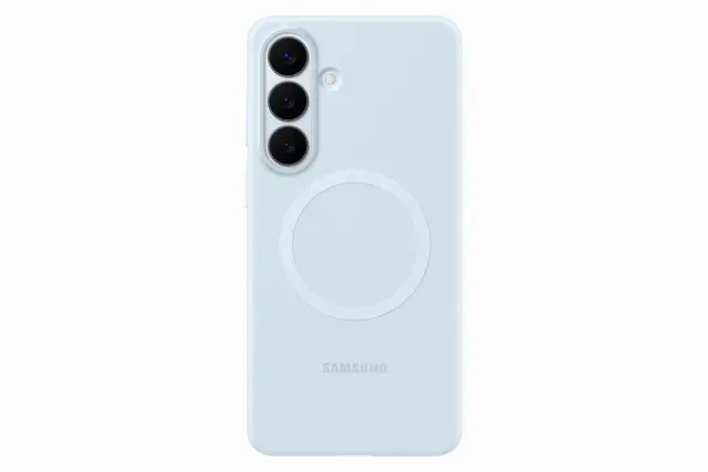 EF-ES947CLE Samsung Silicone Magnet Cover for Galaxy S26+ Light Blue