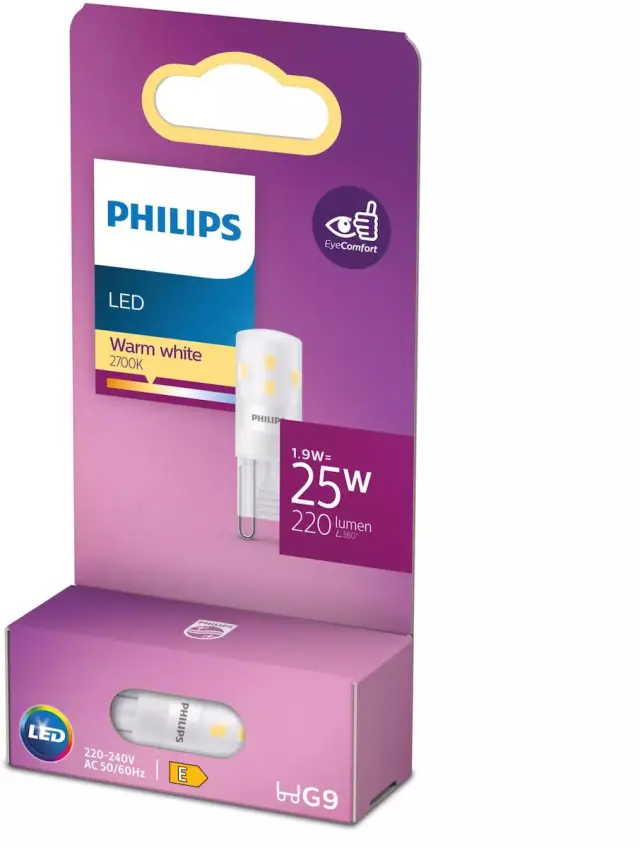 LED capsule 2.5W G9 warm white RF ND SRT6