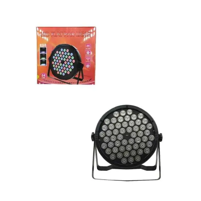 Φωτορυθμικό 54 LED - Flat par light stage 027101