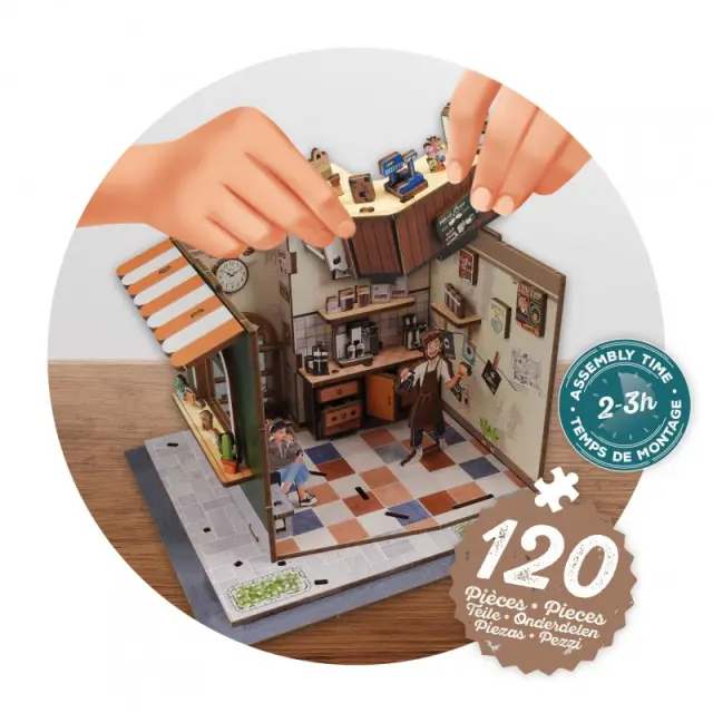 Buki France 3D Κατασκευή Café Diorama 68072 3