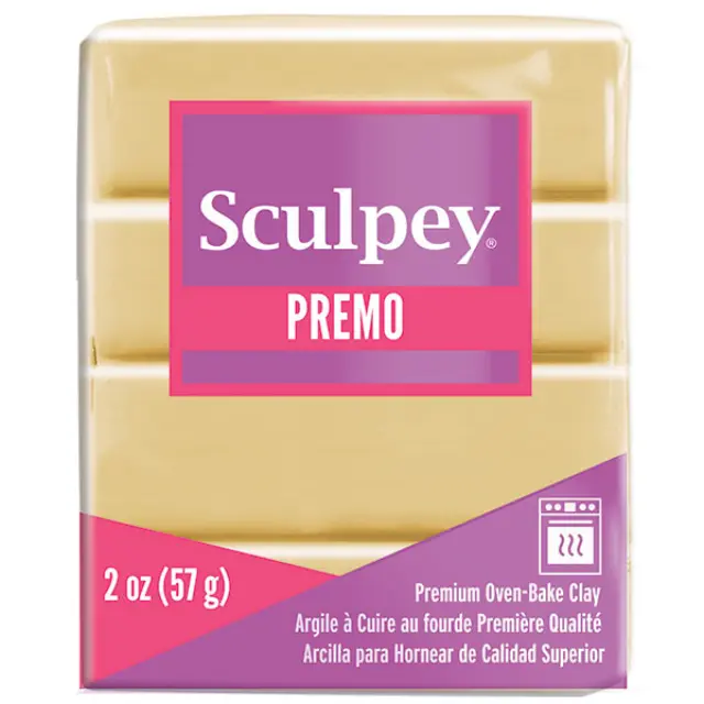 Πολυμερικός Πηλός Premo Sculpey - 5093 Ecru - 57gr