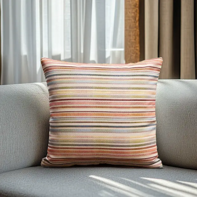 Beauty Home ΜΑΞΙΛΑΡΟΘΗΚΗ ΣΤΟΦΑ ΙΝΔΙΚΕΣ ΓΡΑΜΜΕΣ 40 x 40 cm 2