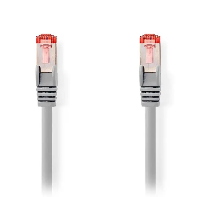 NEDIS CCGL85221GY20 S/FTP Cat.6 ΚΑΛΩΔΙΟ ΔΙΚΤΥΟΥ ΜΗΚΟΥΣ 2m ΓΚΡΙ 2