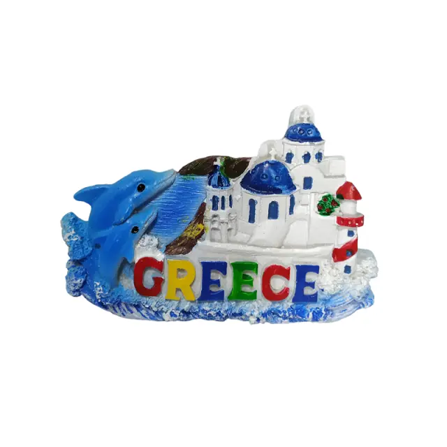 Tουριστικό μαγνητάκι Souvenir – Σετ 12pcs - Greece - 678024