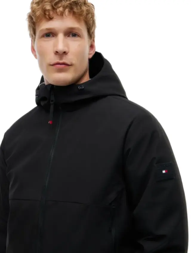 Tommy Hilfiger ανδρικό αδιάβροχο μπουφάν με κουκούλα MW0MW44978-1 2