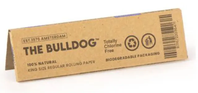 The Bulldog Χαρτάκια 32φ. - Natural - King Size Slim 2