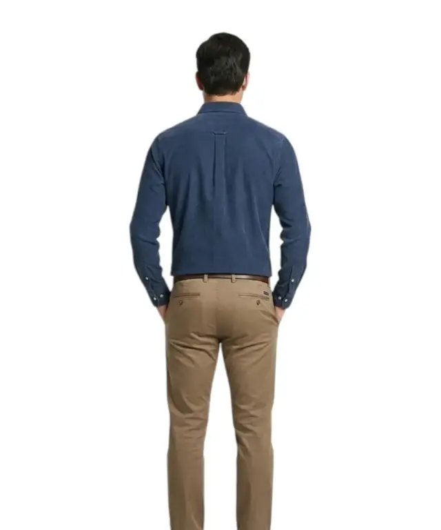 U.S. Polo Assn. - Ανδρικό Πουκάμισο Μακρυμάνικο 64467-53348-479 Μπλε - 2XL 2