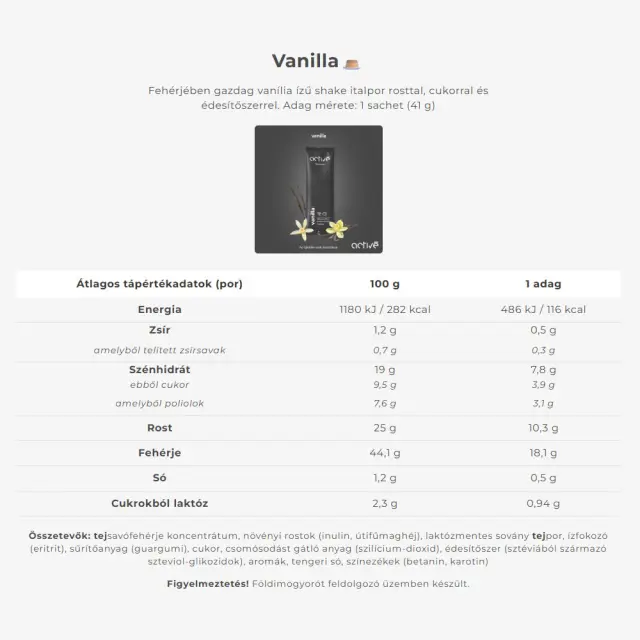 Activé FiberShake Vanilla 2