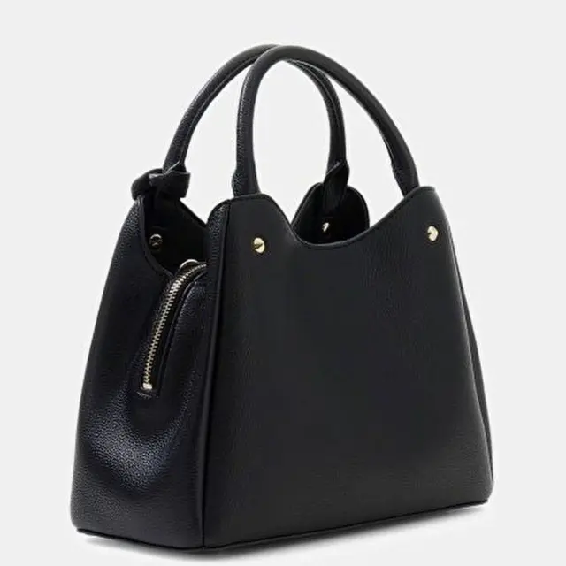 Guess - Γυναικεία Τσάντα Meridian II Tote Bag HWBG6974050-BLACK Μαύρο 2