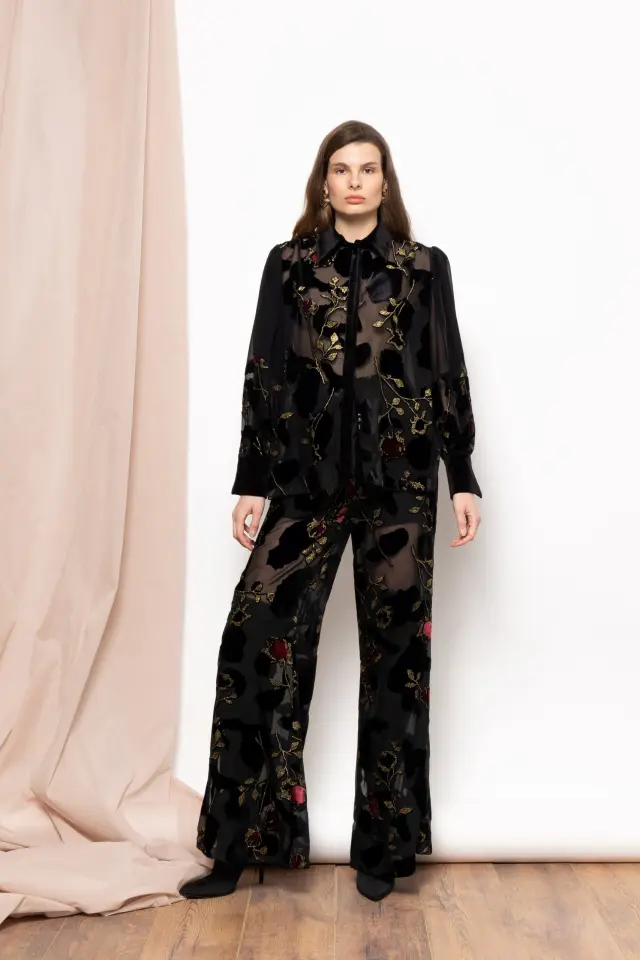 Nema Resort Wear Pant (15004N220 BLACK) - M