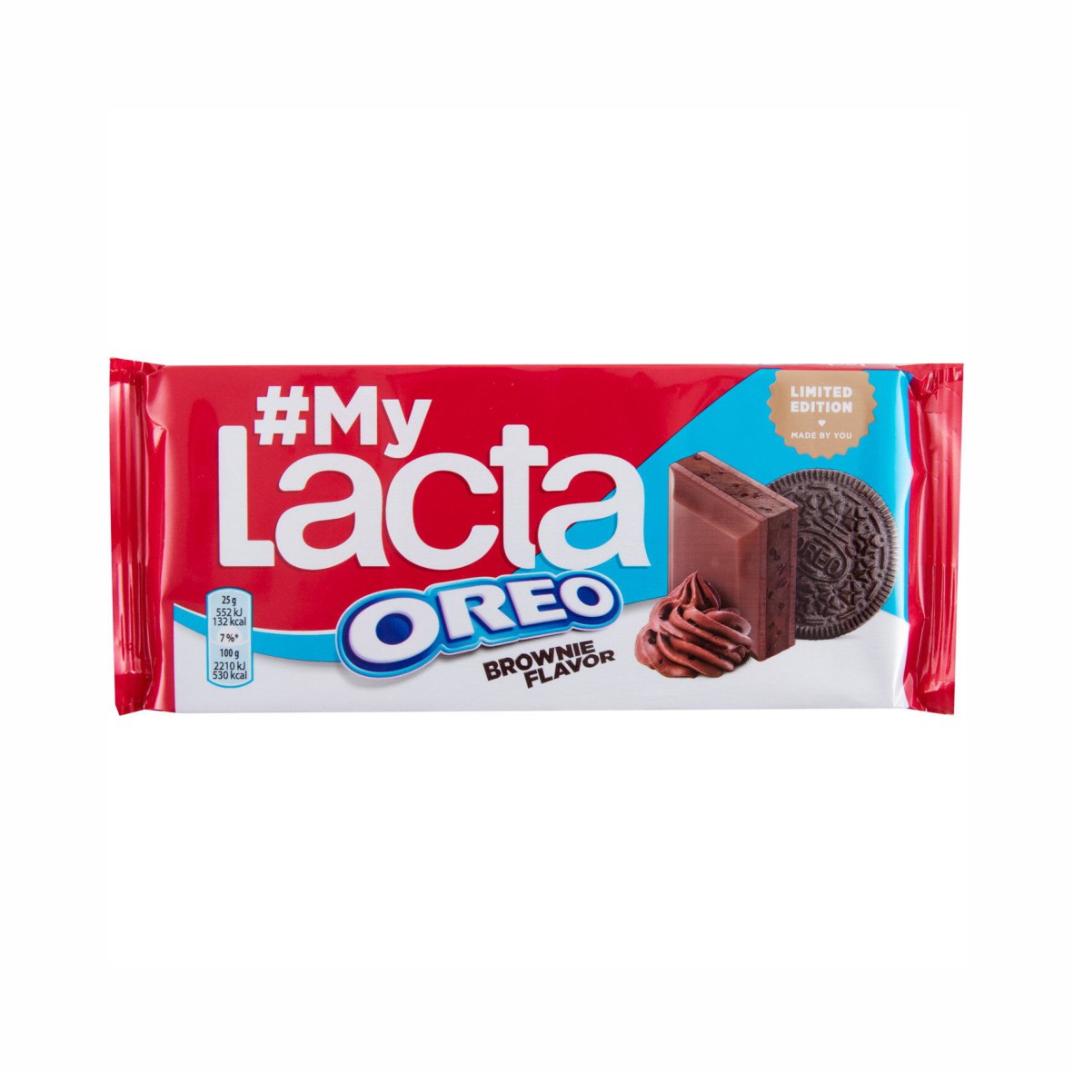 Lacta Σοκολάτα Γάλακτος Oreo Brownies 105g 1 τμχ